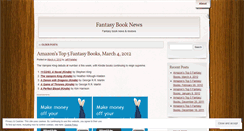 Desktop Screenshot of fantasybooknews.com