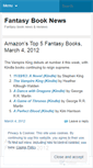 Mobile Screenshot of fantasybooknews.com